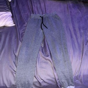 Grey sweatpants